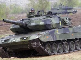 Швеция направила Украине 10 танков Strv122 с обученными украинскими экипажами