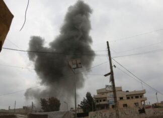 Центр Ирана охвачен масштабным пожаром после взрыва аммиакового резервуара