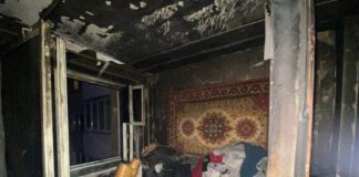 Пожар в многоэтажке Витебска: спасены трое