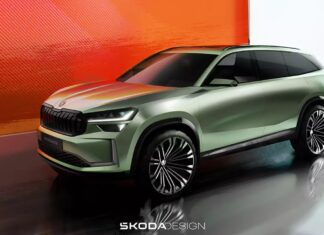 Первые изображения нового Skoda Kodiaq