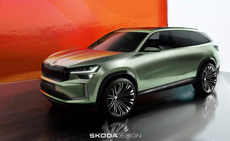 Первые изображения нового Skoda Kodiaq