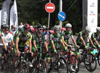 Белорусский гонщик Денис Марчук победитель пятого этапа гонки 'Дружба народов Северного Кавказа'