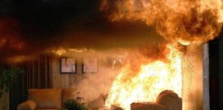 Трагическая ночь в Гомеле: мужчина погиб в результате пожара в своем доме