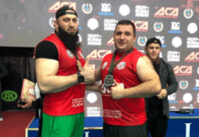 Белорусская команда на фестивале силового экстрима в Чеченской Республике завоевала второе место
