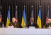 Министры обороны НАТО завершили инспекцию в Украине и обсудили дальнейшие шаги